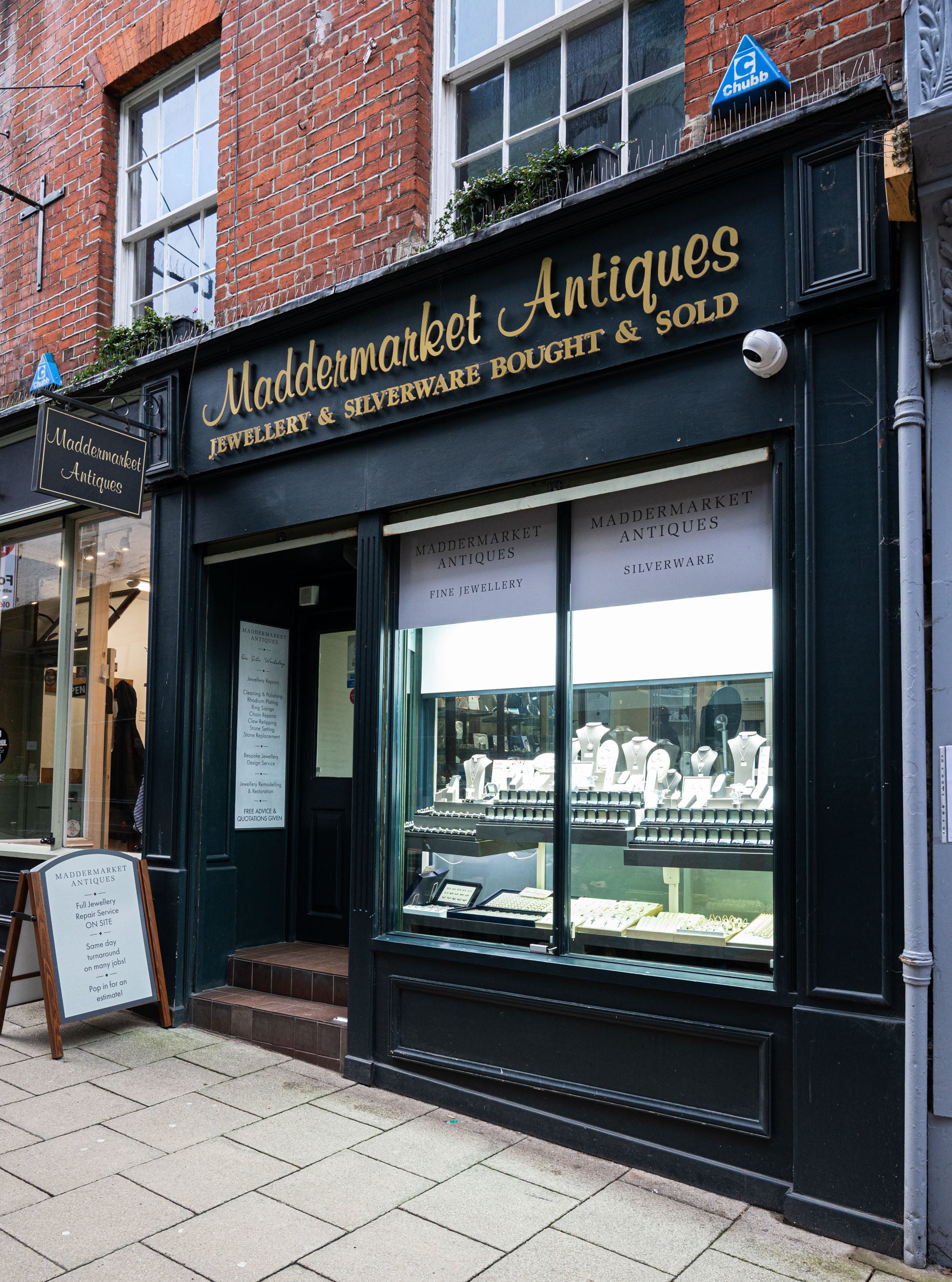 Maddermarket Antiques Storefront